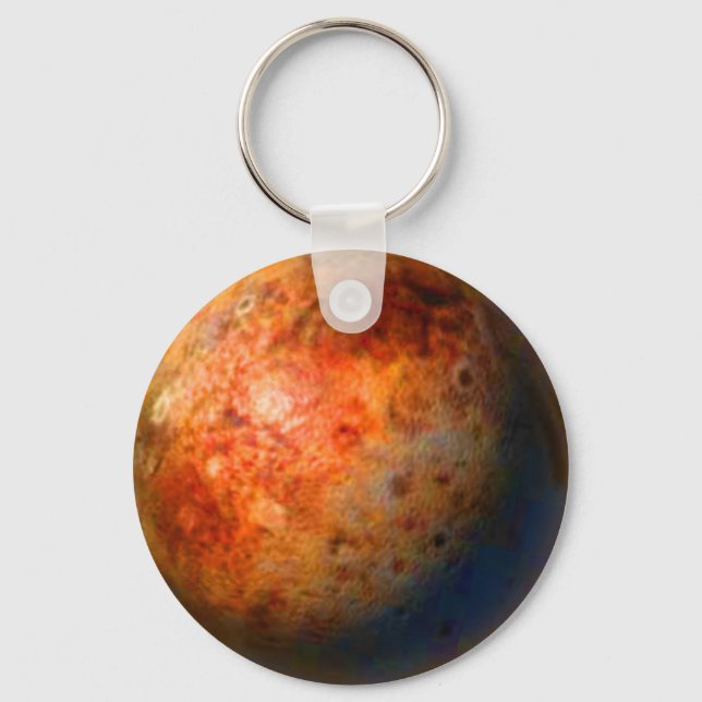 Planet PLUTO Zipper-Pull & Luggage Tag, Keychain (Front)
