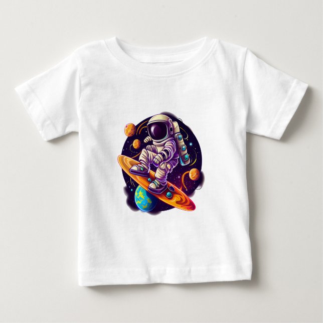 Planet Riders Baby T-Shirt (Front)