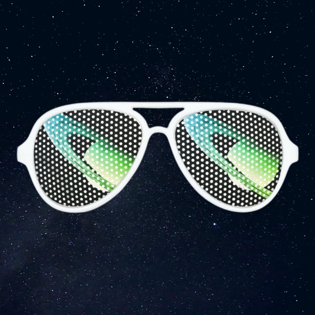 Planet Saturn Astronaut Party Sunglasses (Creator Uploaded)