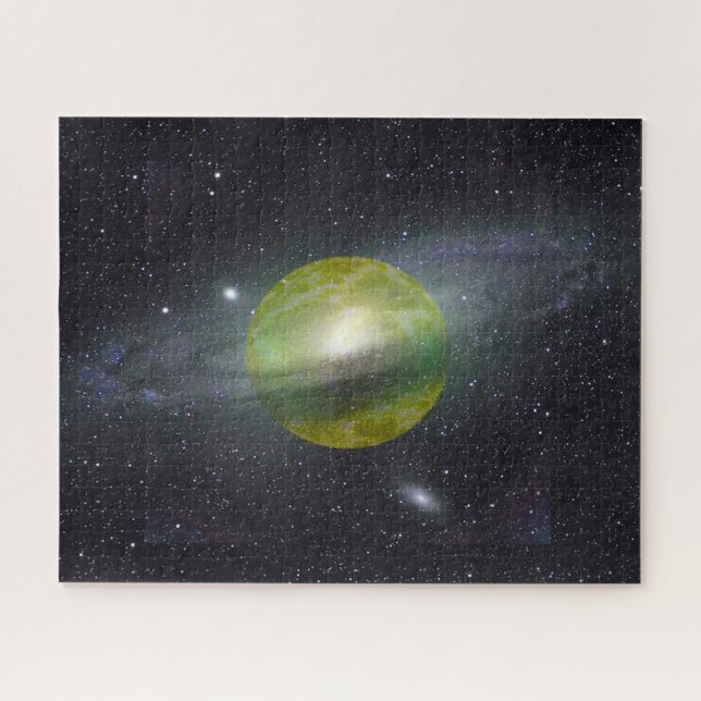 Planet Saturn Jigsaw Puzzle (Horizontal)