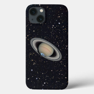 Planet Saturn Starry Sky iPhone 13 Case
