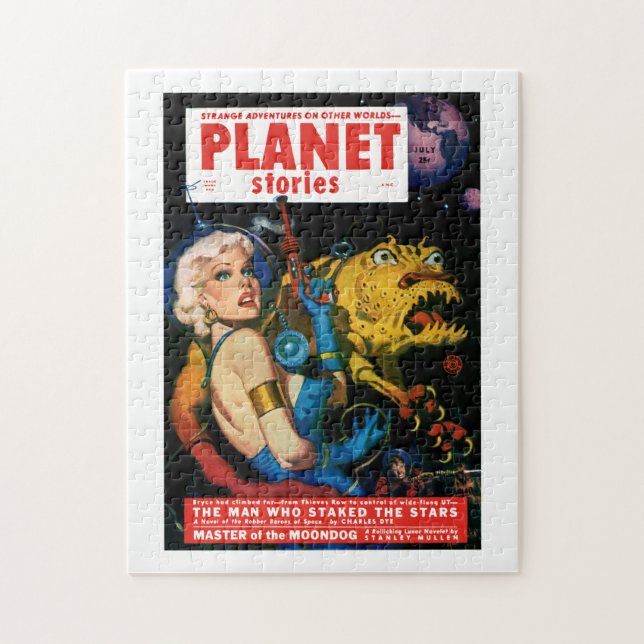 Planet Stories (Jul, 1952) Jigsaw Puzzle (Vertical)