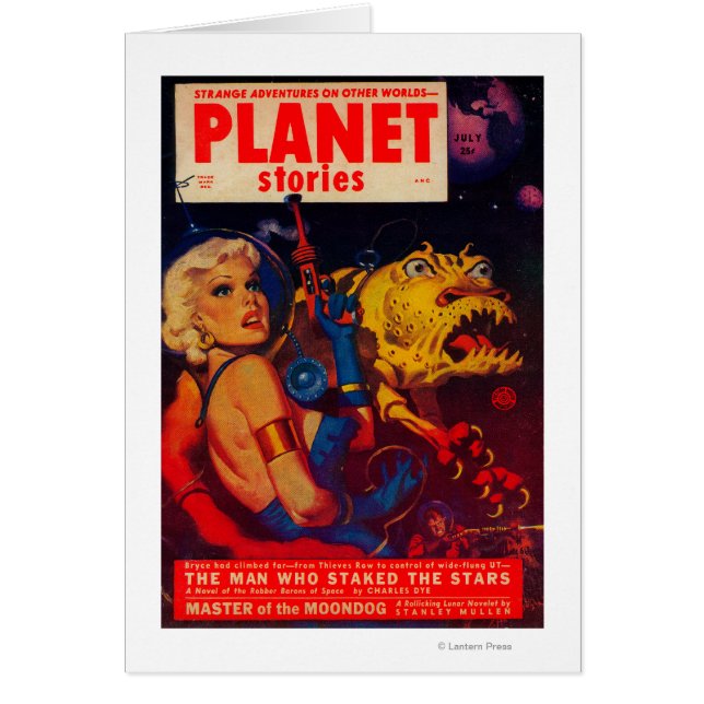 Planet Stories Magazine Cover (Front)