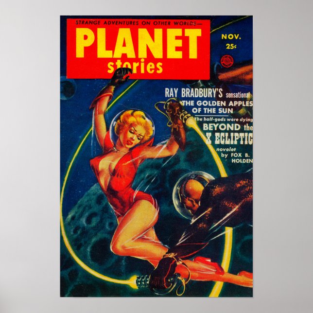 Planet Stories Magazine Cover 2 Poster (Front)