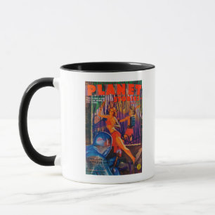 Planet Stories Magazine Cover 3 Mug