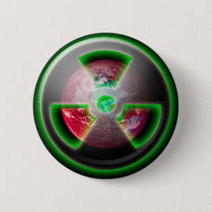 Planet Toxic 6 Cm Round Badge
