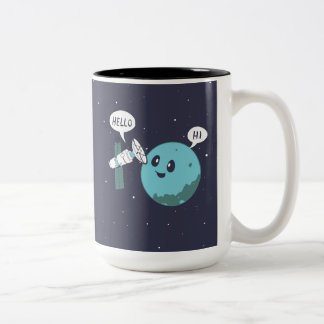 Planet Two-Tone Coffee Mug