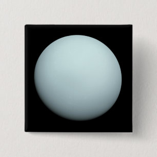 Planet Uranus 15 Cm Square Badge