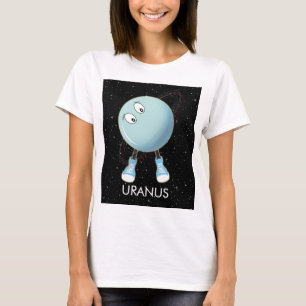 Planet Uranus & Stars T-Shirt