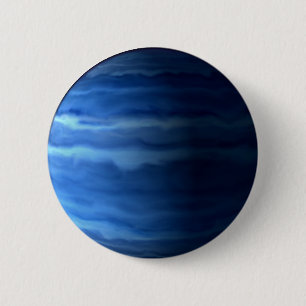 PLANET URANUS v.2 (solar system) ~ 6 Cm Round Badge