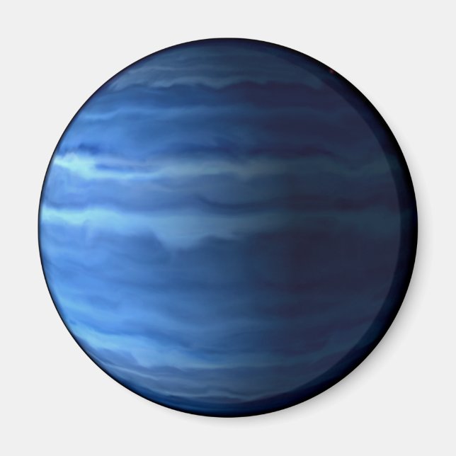 PLANET URANUS v.2 (solar system) ~ Magnet (Front)
