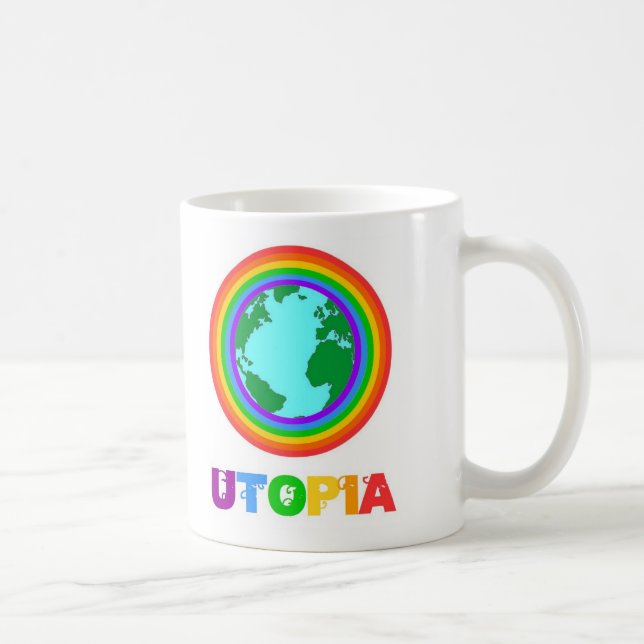 Planet Utopia Coffee Mug (Right)
