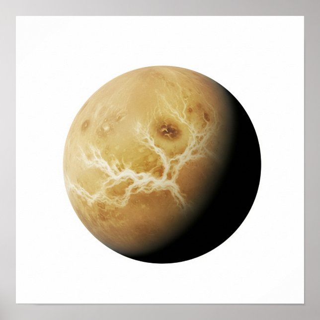 Planet Venus Poster (Front)
