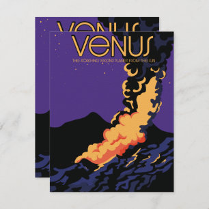 Planet Venus space art