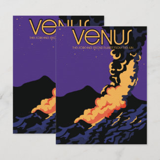 Planet Venus space art