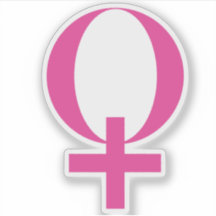 Planet Venus Symbol (pink)