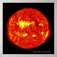 Planet Venus Transits the Sun, Hi-Res 2012
