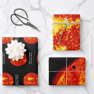 Planet Venus Transits the Sun, Hi-Res Wrapping Paper Sheet