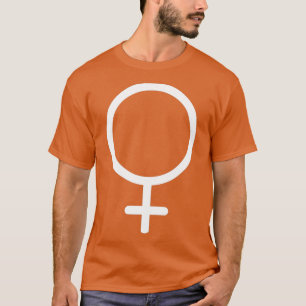 Planet Venus white symbol T-Shirt