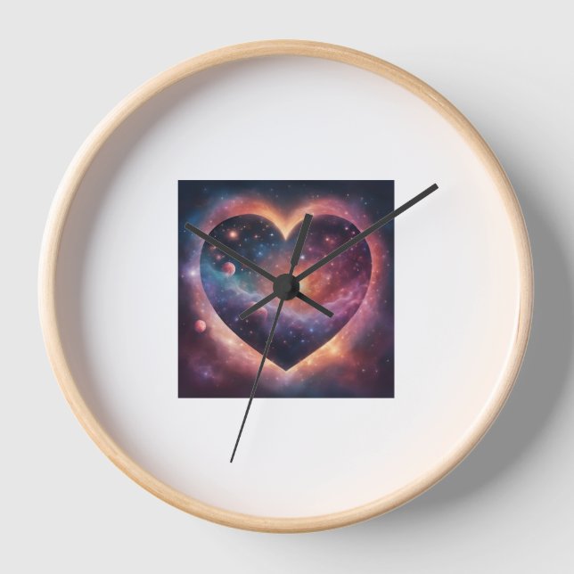 planet wall clock (Front)