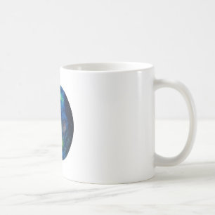 Planet Watercolor  Classic White Mug