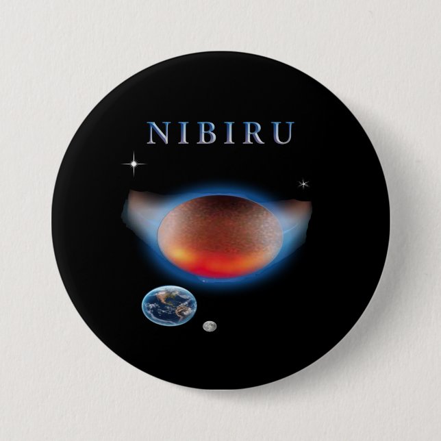 Planet X Nibiru 7.5 Cm Round Badge (Front)