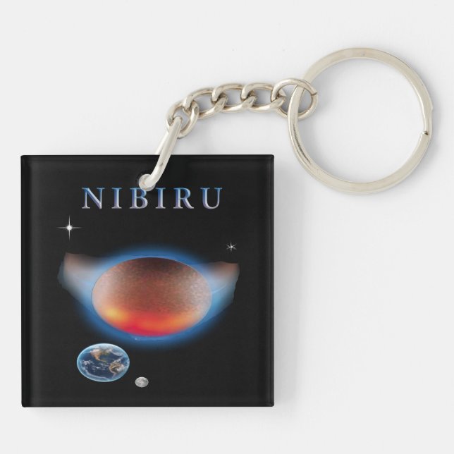 Planet X Nibiru Key Ring (Back)