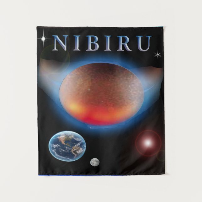 Planet X Nibiru Tapestry (Front)