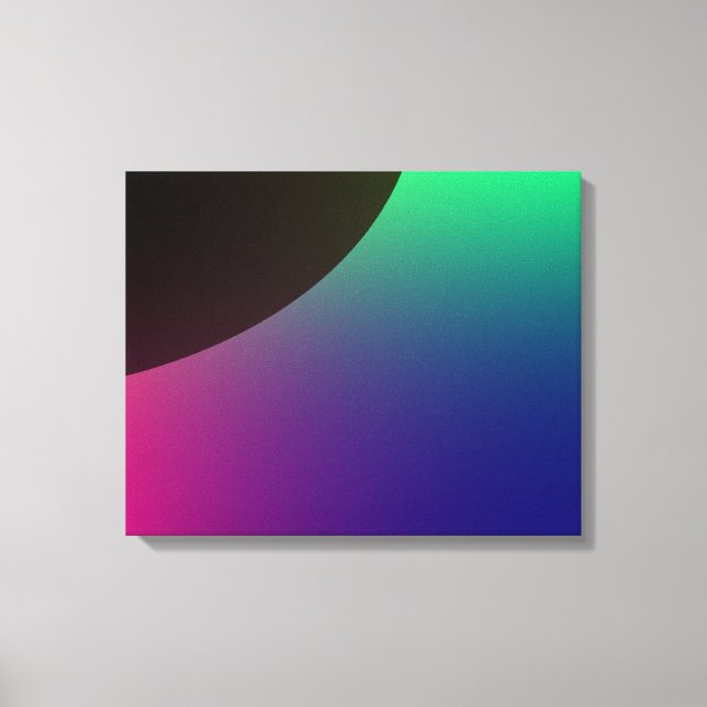 Planetary Aurora Canvas Print (Front)