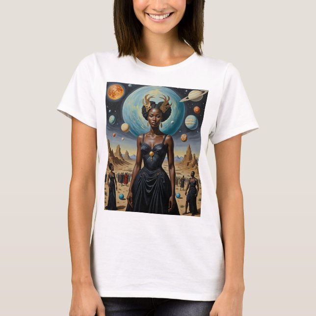 Planetary Crown Cosmic Queen Shirt (Front)