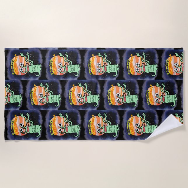 PLANETARY EXPLORER BEACH TOWEL (Front)