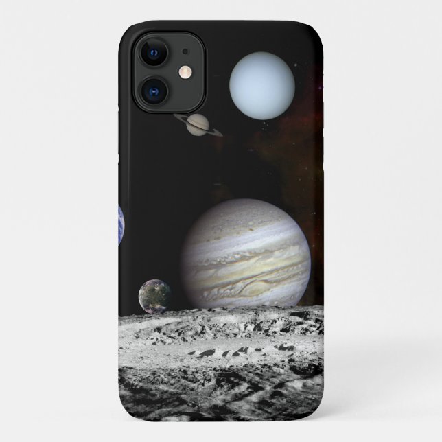 Planetary Montage Case-Mate iPhone Case (Back)