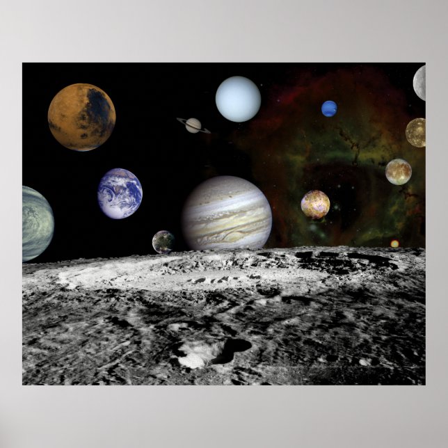 Planetary Montage Poster (Front)