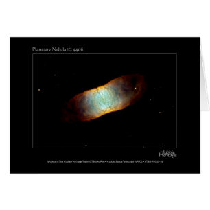 Planetary Nebula IC 4406 Hubble Telescope Photo