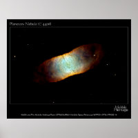 Planetary Nebula IC 4406 Hubble Telescope Photo