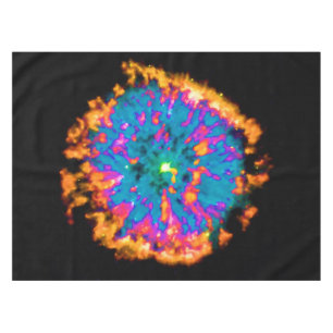 Planetary Nebula NGC 6751 Pop Art Psychedelic Tablecloth