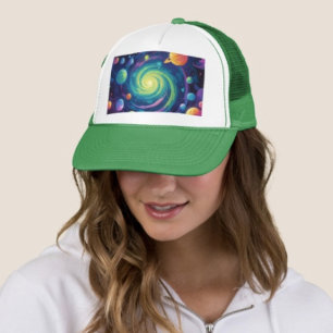 Planetary Spin  Trucker Hat