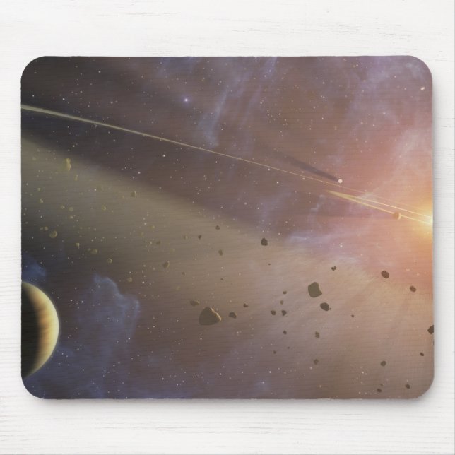 Planetary system Epsilon Eridani Mouse Mat (Front)