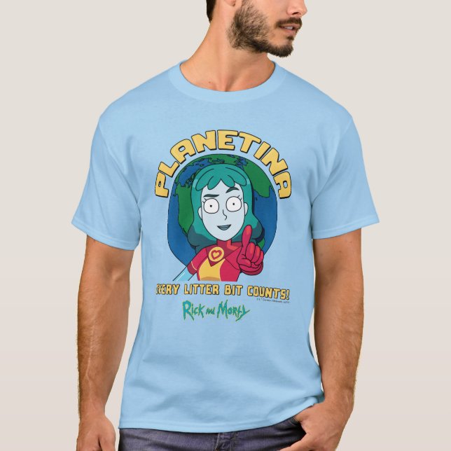 Planetina - Every Litter Bit Counts T-Shirt (Front)