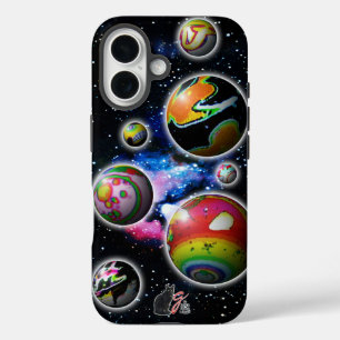 Planetoids Tough iPhone 16 Case