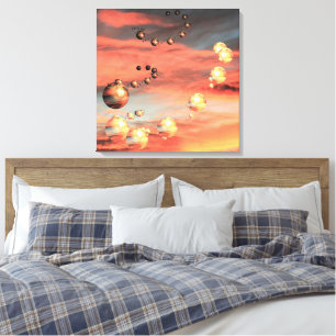 Planets Abound Canvas Print