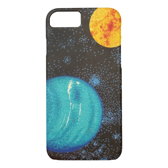 planets and stars Case-Mate iPhone case (Back)