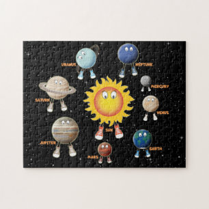 Planets and The Solar System Jigsaw Puzzle