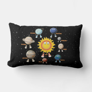 Planets and The Solar System Lumbar Cushion