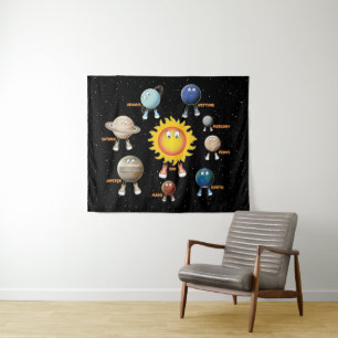 Planets and The Solar System Tapestry