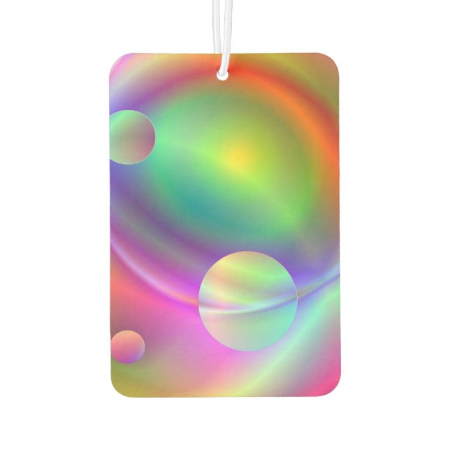 Planets Car Air Freshener (Back)