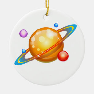 Planets Ceramic Tree Decoration