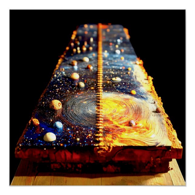 Planets Embedded Poster (Front)