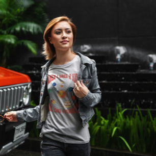 Planets In Galaxy Space  T-Shirt