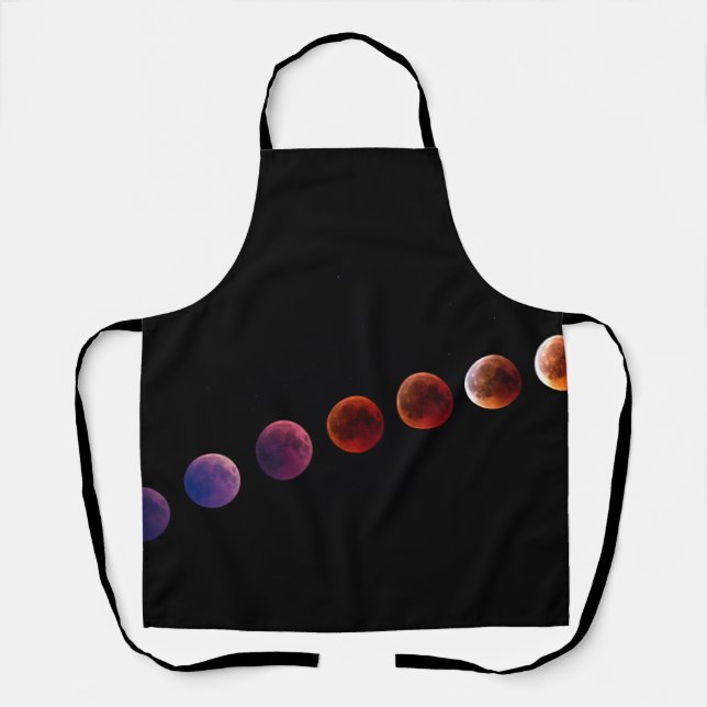 Planets in solar system like life apron (Front)